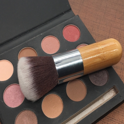 Professional Flat Top Brush Foundation Powder beauty Brush Bamboo Round head brush Cosmetic Make up brushes Tool