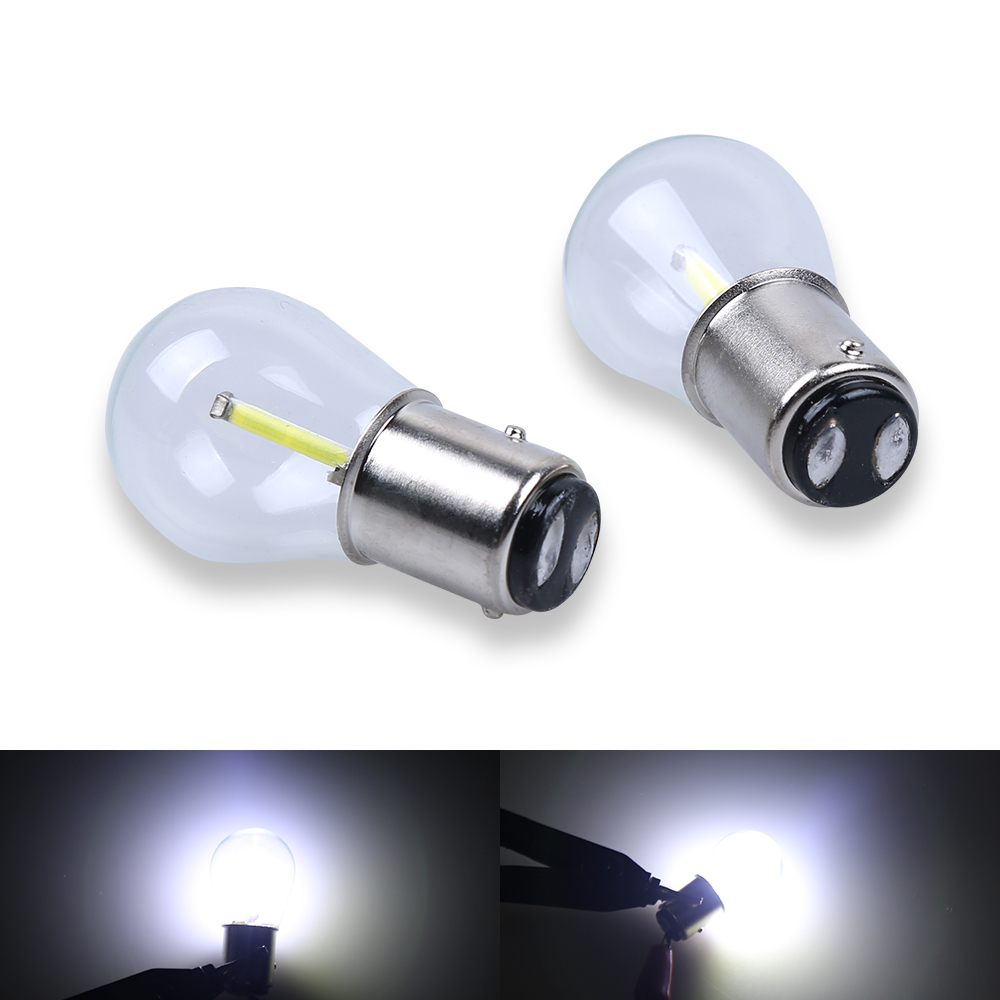 2X 1157 BAY15D Car LED Filament Light COB Bulbs Turn Signal Tail Parking Reverse Lamp White Red Yellow
2X 1157 BAY15D Car LED Filament Light COB Bulbs Turn Signal Tail Parking Reverse Lamp White Red Yellow