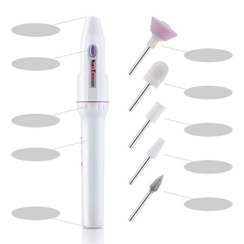 1 Set Professional Electric Nail Drill Kit Battery Manicure Pedicure Grinding Burnishing Machine Nail Art File Drill
1 Set Professional Electric Nail Drill Kit Battery Manicure Pedicure Grinding Burnishing Machine Nail Art File Drill