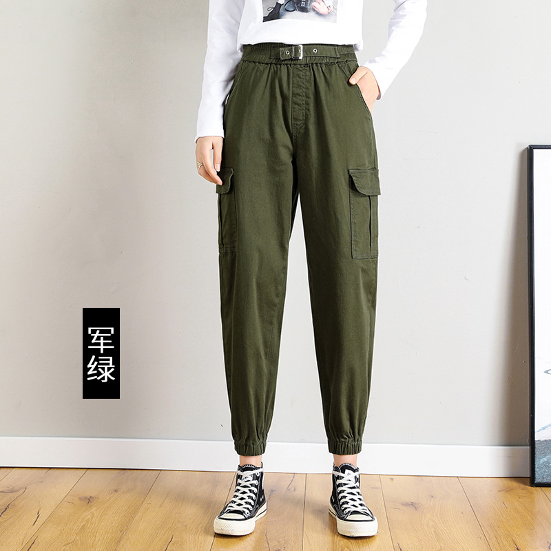 Elastic waist casual Harem pants girls spring new loose bf hiphop overalls sweatpants women pants harajuku women joggers
Elastic waist casual Harem pants girls spring new loose bf hiphop overalls sweatpants women pants harajuku women joggers