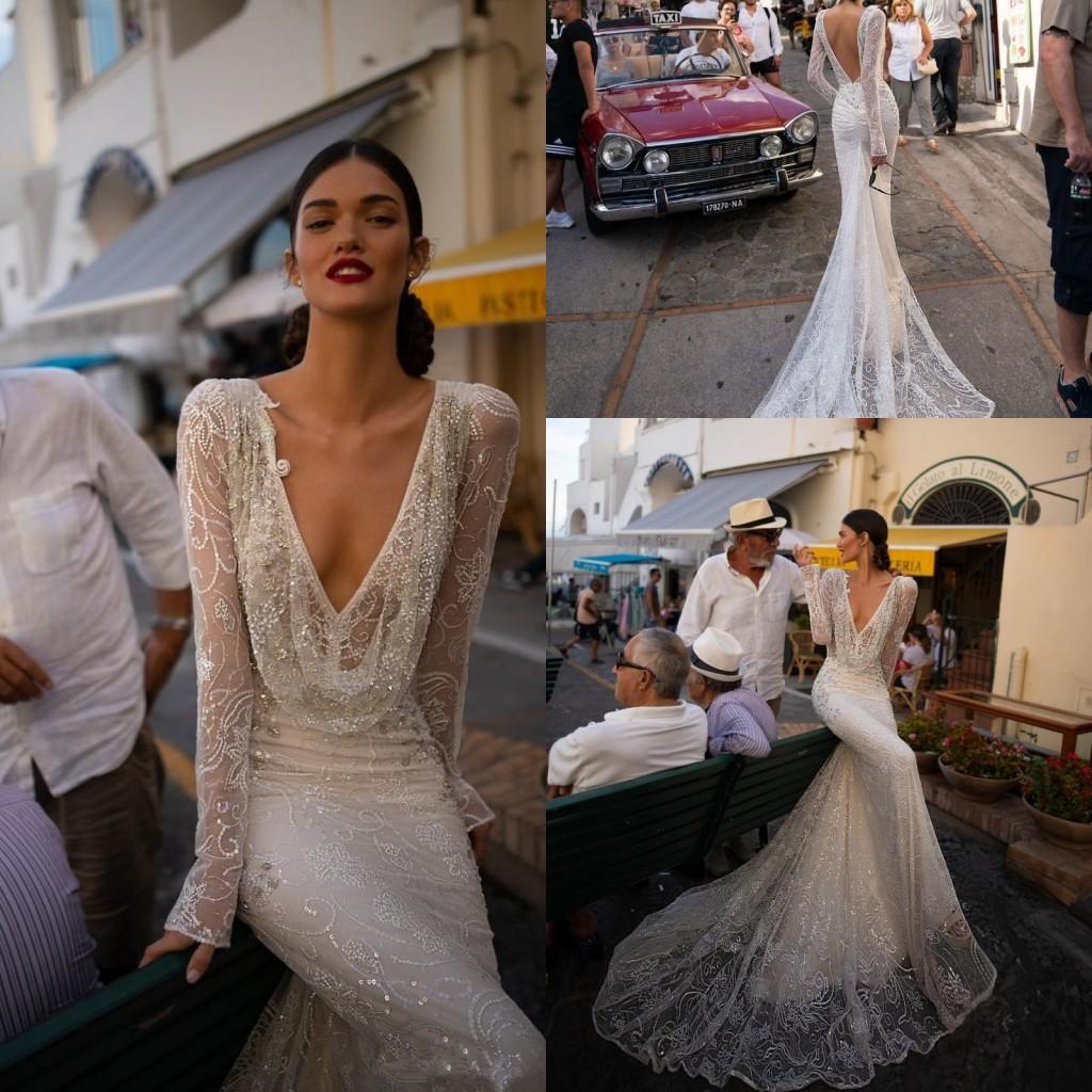 Custom Wedding Dress V Neck Sequined Lace Mermaid Bridal Gowns Long Sleeves Backless Beach Wedding Dress, Pink
Custom Wedding Dress V Neck Sequined Lace Mermaid Bridal Gowns Long Sleeves Backless Beach Wedding Dress, Pink