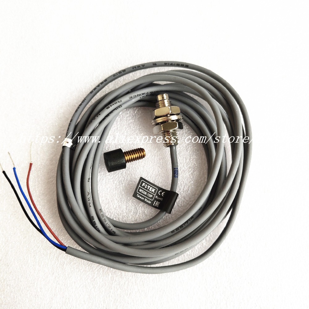 MS08-10P MS08-10N FOTEK Magnetic Hall Sensor Original New Hall Proximity Switch Sensor
MS08-10P MS08-10N FOTEK Magnetic Hall Sensor Original New Hall Proximity Switch Sensor