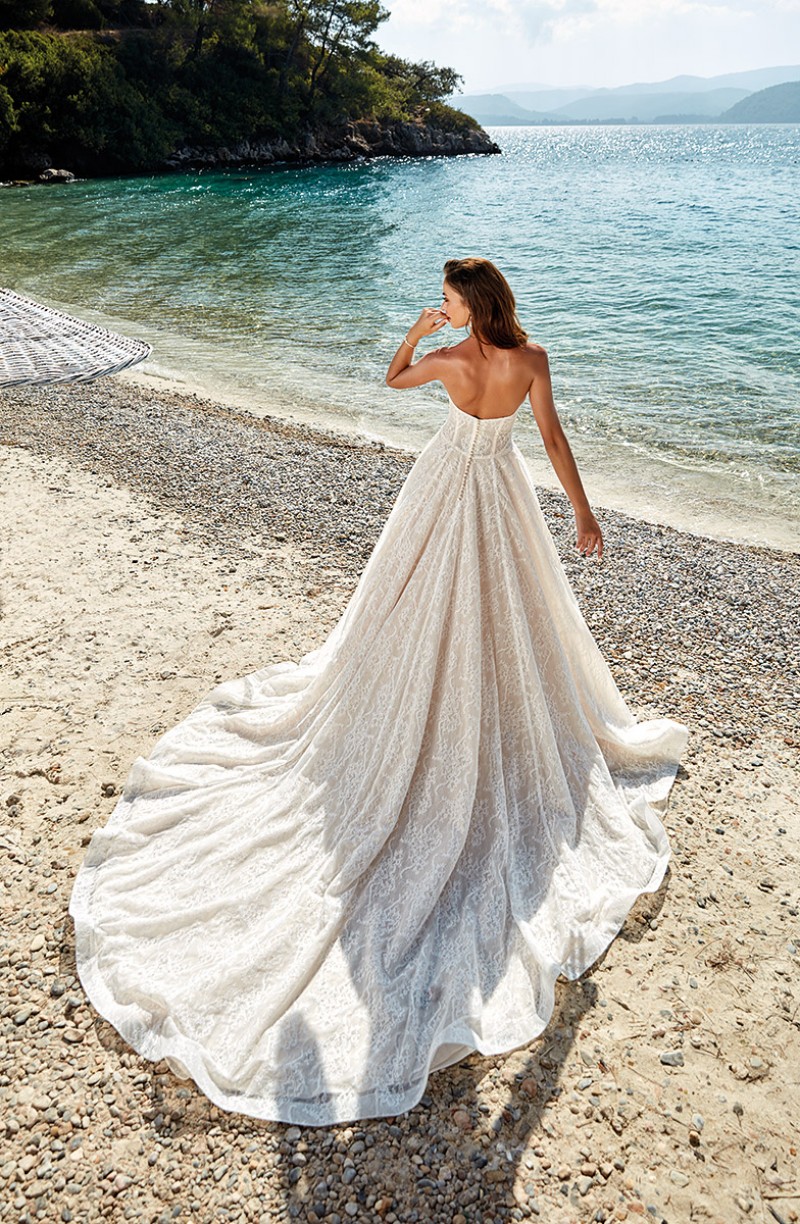 eddy k wedding dresses sweetheart backless lace bridal gowns abiti da sposa boho a line wedding dress cheap