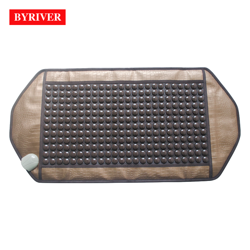 BYRIVER 92*45CM Natural Tourmaline Heating Pad, Korea Far Infrared Ray Thermal Mat, Relief Back Pain, Father Mother Day Gift
BYRIVER 92*45CM Natural Tourmaline Heating Pad, Korea Far Infrared Ray Thermal Mat, Relief Back Pain, Father Mother Day Gift