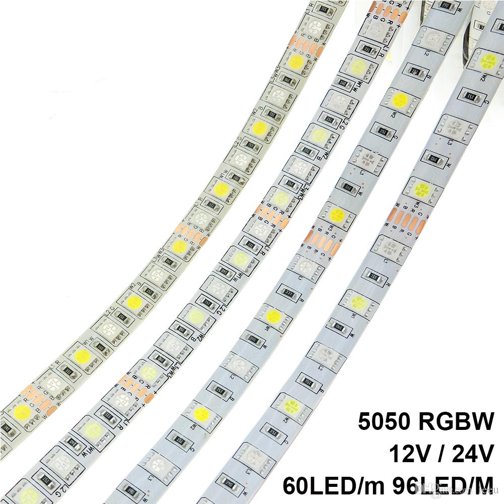 LED Strip 5050 RGBW DC 12V / 24V Flexible LED Light RGB + White / RGB + Warm White 60 LED/m 96 LED/m 5m/lot
LED Strip 5050 RGBW DC 12V / 24V Flexible LED Light RGB + White / RGB + Warm White 60 LED/m 96 LED/m 5m/lot