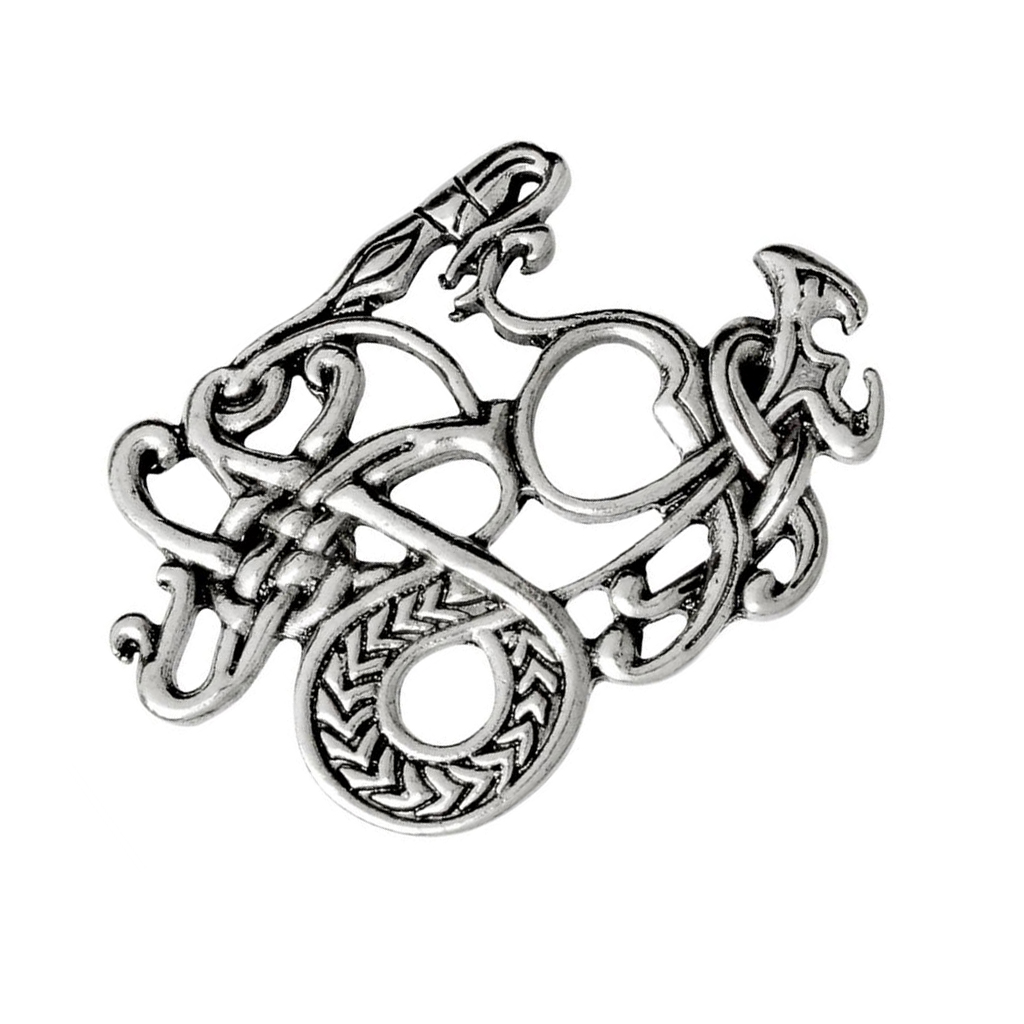 Elegant Lady Girls Vintage Exotic Talisman Viking Norse Celtic Brooch Pin Collar Lapel Badge, Gray
Elegant Lady Girls Vintage Exotic Talisman Viking Norse Celtic Brooch Pin Collar Lapel Badge, Gray