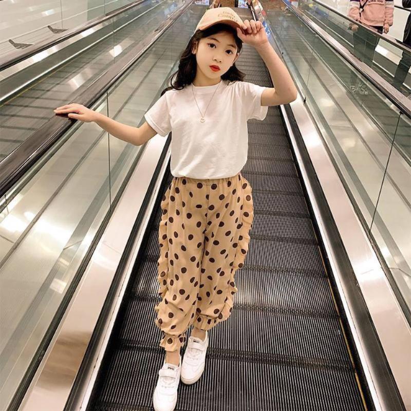 For 4-13 Years Girl Clothing Set New Fashion 2020 Summer Pullover Tops Short Sleeve +Pant 2Pcs Suit Kid Children Girls Outfits, 01
For 4-13 Years Girl Clothing Set New Fashion 2020 Summer Pullover Tops Short Sleeve +Pant 2Pcs Suit Kid Children Girls Outfits, 01