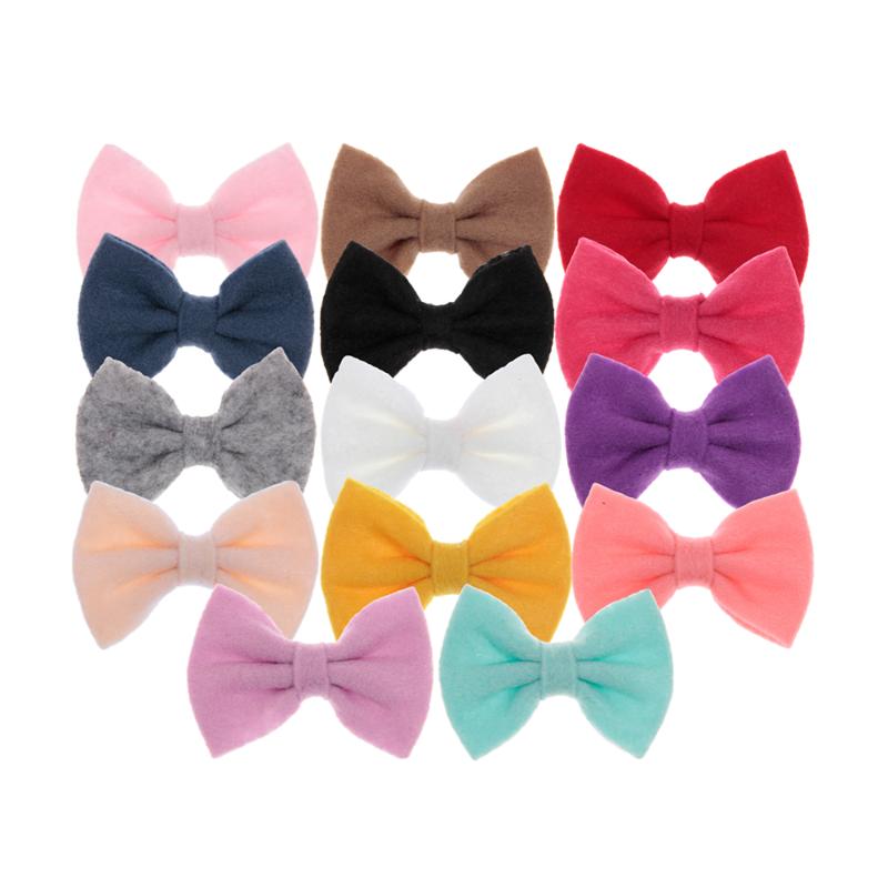 New 3.2" 40pcs/lot Felt Hair Bows for Diy Baby Girls Headbands Boutique Hair Bows for Handmade Hairpins Clips Accessories
New 3.2" 40pcs/lot Felt Hair Bows for Diy Baby Girls Headbands Boutique Hair Bows for Handmade Hairpins Clips Accessories