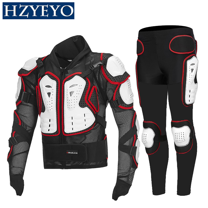 Motorcycle Armor Suits Motocross + Gears Long Pants Protection Motorbike Armadura Racing Back Protector,HZYEYO, D-232
Motorcycle Armor Suits Motocross + Gears Long Pants Protection Motorbike Armadura Racing Back Protector,HZYEYO, D-232