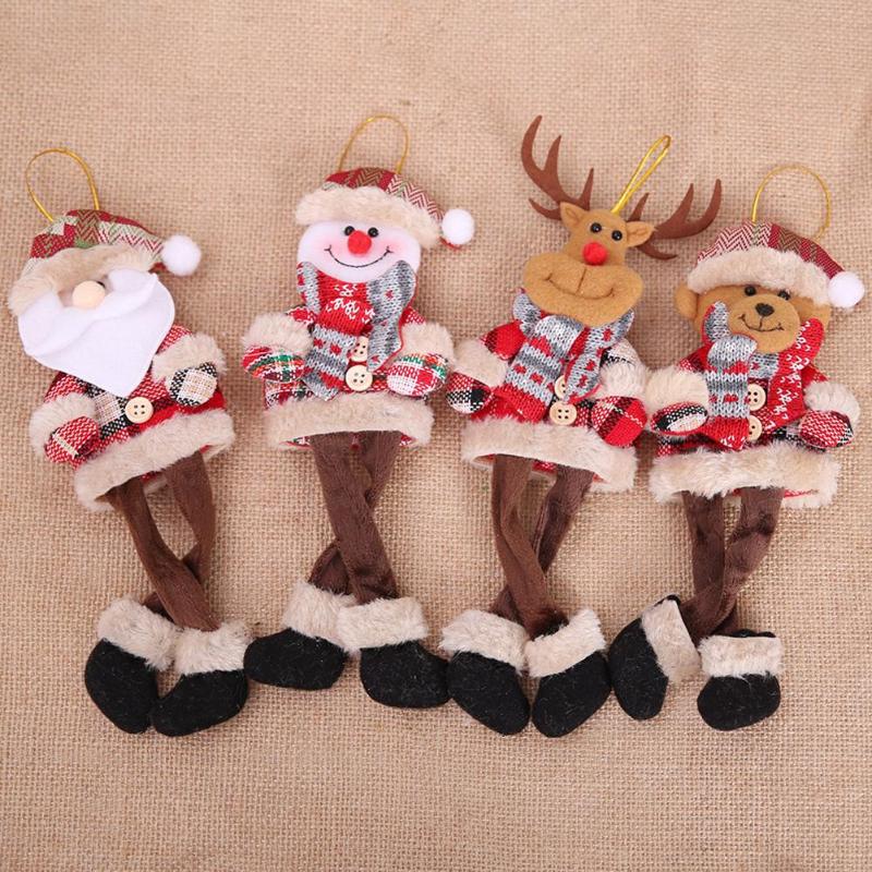 Christmas Ornaments Cute Santa Claus Snowman Reindeer Xmas Tree Hanging Decorations Door Wall Pendant Plush Doll Children Toy
Christmas Ornaments Cute Santa Claus Snowman Reindeer Xmas Tree Hanging Decorations Door Wall Pendant Plush Doll Children Toy