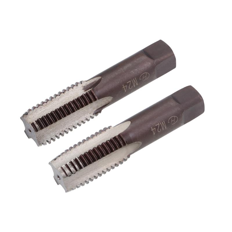uxcell Metric Hand Tap M24 Thread 3 Pitch 4 Straight Flutes H2 Alloy Tool Steel 1 Pair
uxcell Metric Hand Tap M24 Thread 3 Pitch 4 Straight Flutes H2 Alloy Tool Steel 1 Pair