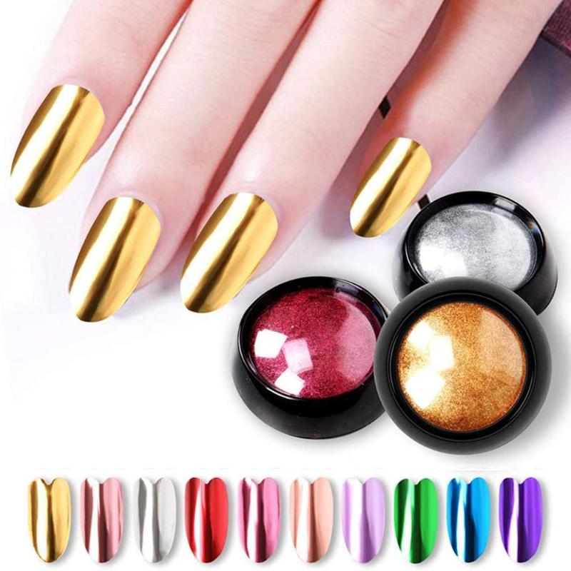 Women Bright Nail Mirror Flour Solid Shiny Powder Decor Sets Kits Nail Metallic Powder LDO99
Women Bright Nail Mirror Flour Solid Shiny Powder Decor Sets Kits Nail Metallic Powder LDO99
