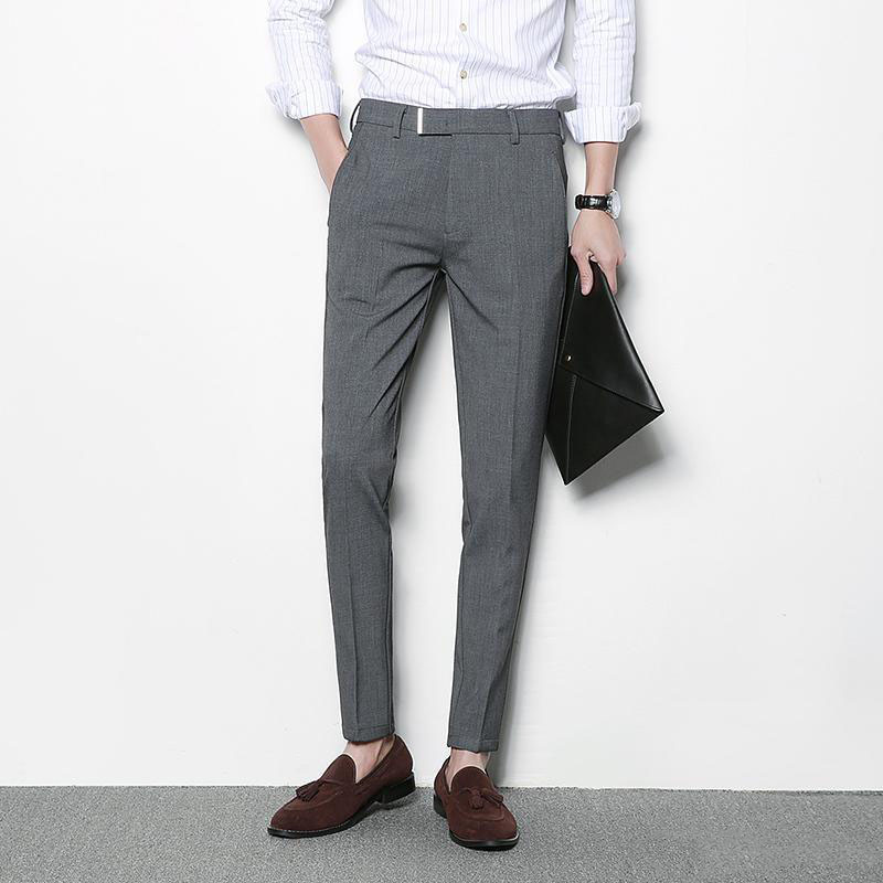 Fashion Groom Wear High Quality Slim Fit Wedding Pants Men Formal Business Pant Suit Custom Made Plus Size