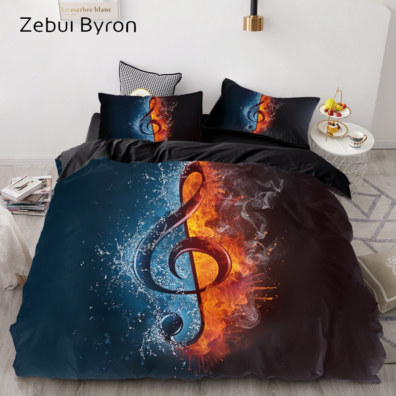 3D Bedding Set Custom Europe USA Queen King Duvet Cover Set Black Music Note Quilt Blanket Cover Bedclothes Drop Ship, White
3D Bedding Set Custom Europe USA Queen King Duvet Cover Set Black Music Note Quilt Blanket Cover Bedclothes Drop Ship, White
