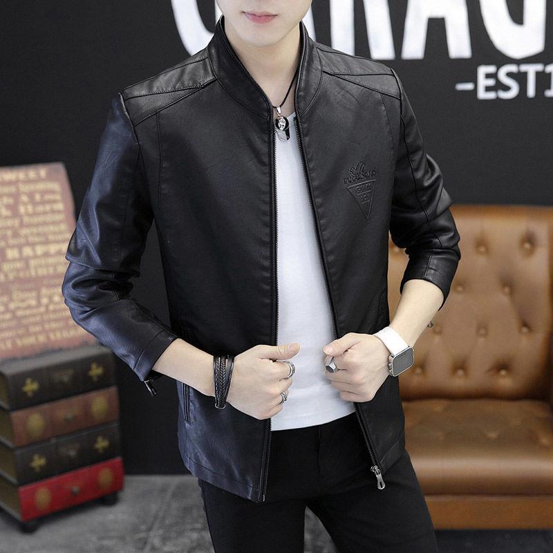 Leather jackets men 2019 Faux Leather Slim Autumn Fashion PU Jacket Men Motorcycle Jackets Dark blue coat Plus size 4XL, 991-77-l25
Leather jackets men 2019 Faux Leather Slim Autumn Fashion PU Jacket Men Motorcycle Jackets Dark blue coat Plus size 4XL, 991-77-l25