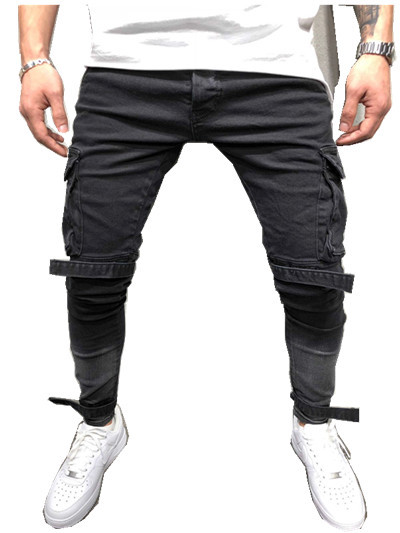 E-BAIHUI Mens Black Denim Slim Fit Jeans Male Skinny Pencil Pants Casual Cargo Pants Trousers with Pockets Straps Free S-4XL, Blue
E-BAIHUI Mens Black Denim Slim Fit Jeans Male Skinny Pencil Pants Casual Cargo Pants Trousers with Pockets Straps Free S-4XL, Blue