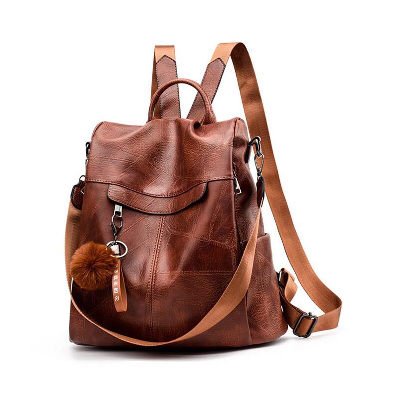 Backpack Women Shoulder School Bags for Teenage Girls Vintage Leather Anti Theft Backpack Back Pack Lady
Backpack Women Shoulder School Bags for Teenage Girls Vintage Leather Anti Theft Backpack Back Pack Lady