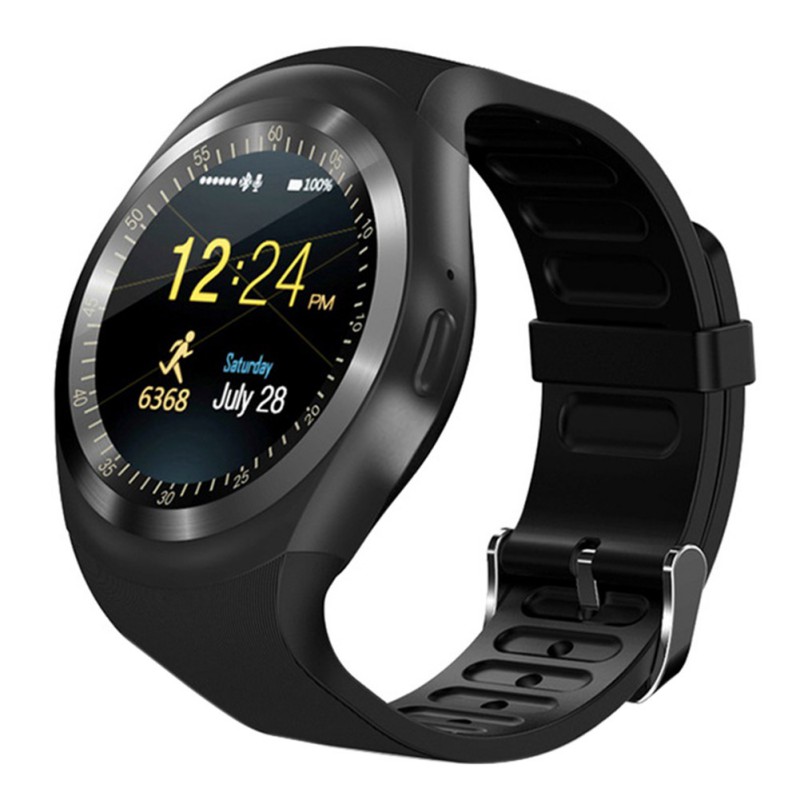 Y1 smart watch wristband style high resolution Relogio Android phone Sim GSM remote camera / camera information display sport pedometer
Y1 smart watch wristband style high resolution Relogio Android phone Sim GSM remote camera / camera information display sport pedometer