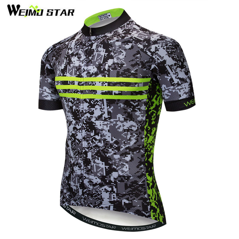 Weimostar Brand Camouflage Cycling Jersey Shirt Road MTB Bike Jersey Men Polyester Bicycle Wear Summer Downhill Cycling Clothing, Color 1
Weimostar Brand Camouflage Cycling Jersey Shirt Road MTB Bike Jersey Men Polyester Bicycle Wear Summer Downhill Cycling Clothing, Color 1