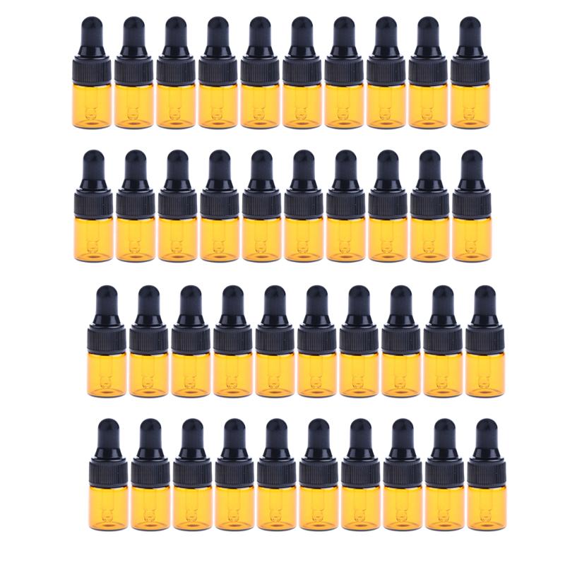 40pcs Mini Refillable Glass Empty Dropper Bottle For Essential Oils Massage Oils Perfume Makeup 1ML 2ML
40pcs Mini Refillable Glass Empty Dropper Bottle For Essential Oils Massage Oils Perfume Makeup 1ML 2ML