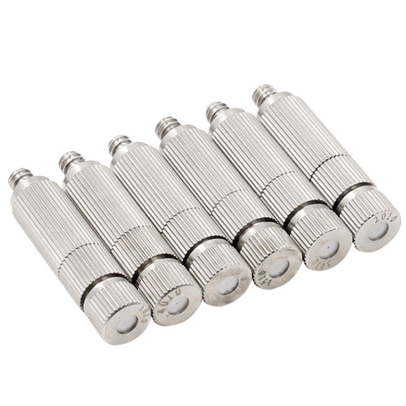 100Pcs Watering Spray Fog Nozzles High Pressure Misting Garden Spray Nozzle For Misting Cooling System 0.1mm-0.5mm
100Pcs Watering Spray Fog Nozzles High Pressure Misting Garden Spray Nozzle For Misting Cooling System 0.1mm-0.5mm