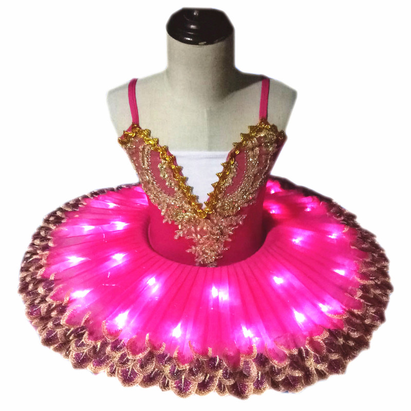 Pink Ballet Dress For Girls Led Light Tutu Kids Costumes Ballerina Dress Professional Led Halloween Stage Children Party, Rhodo
Pink Ballet Dress For Girls Led Light Tutu Kids Costumes Ballerina Dress Professional Led Halloween Stage Children Party, Rhodo