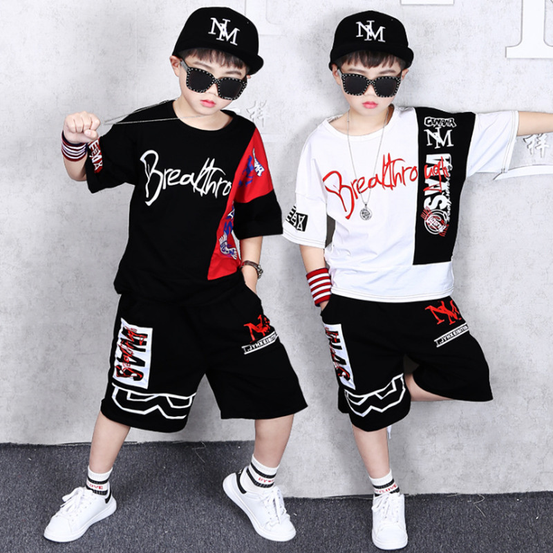 Cotton Children's Sets Infant Kids Boys Clothes Children Clothing Sets Summer Baby Girls Clothes Sports Letter T-Shirt+Shorts
