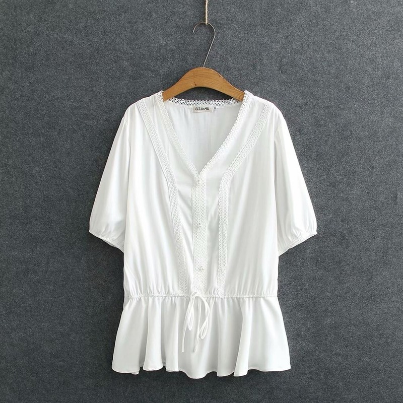 Plus size Lace V neck cotton short sleeve Slim waist women loose t shirts 2020 new summer casual ladies soft solid black tshirts
Plus size Lace V neck cotton short sleeve Slim waist women loose t shirts 2020 new summer casual ladies soft solid black tshirts