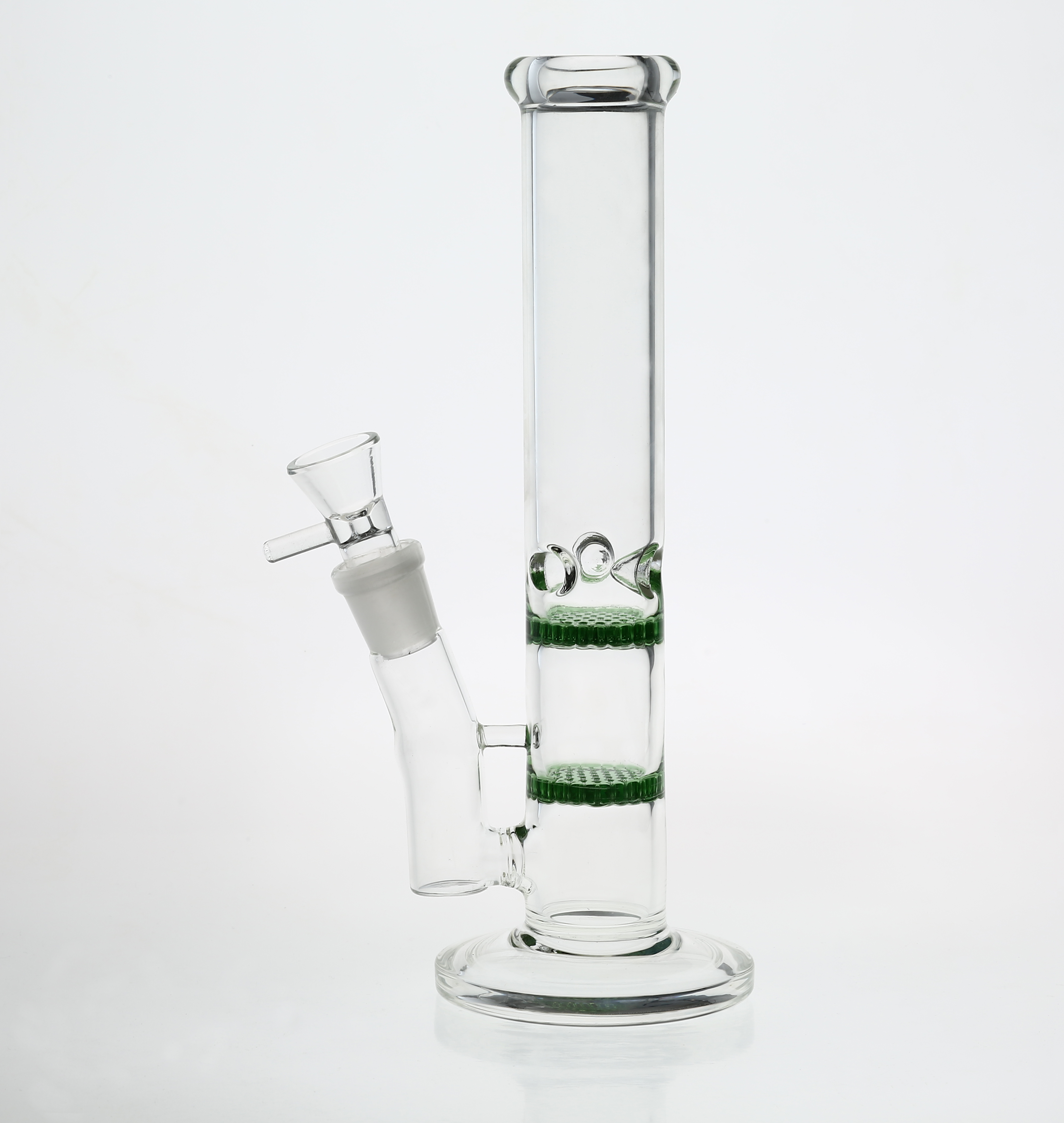 Straight Honeycomb Glass Bong with Cone Piece 100% Real Image Thick and Solid Glass Water Pipes Smoking Bubbler Hookahs
Straight Honeycomb Glass Bong with Cone Piece 100% Real Image Thick and Solid Glass Water Pipes Smoking Bubbler Hookahs