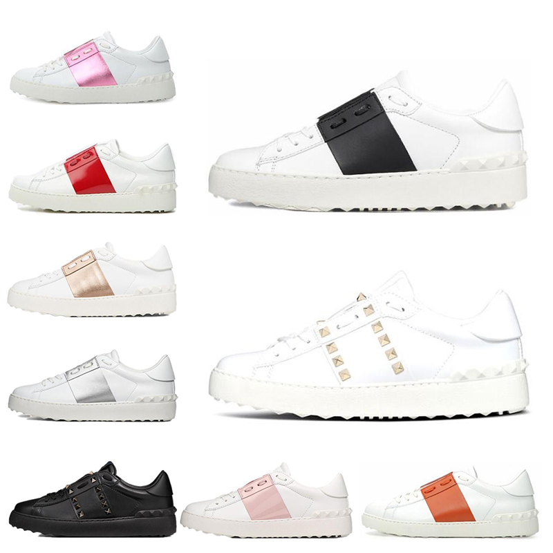 2020 Hot sale Casual Shoes White Black Red pink Fashion Mens Women Leather Shoes Open Low sports Sneakers Size 35-46
2020 Hot sale Casual Shoes White Black Red pink Fashion Mens Women Leather Shoes Open Low sports Sneakers Size 35-46