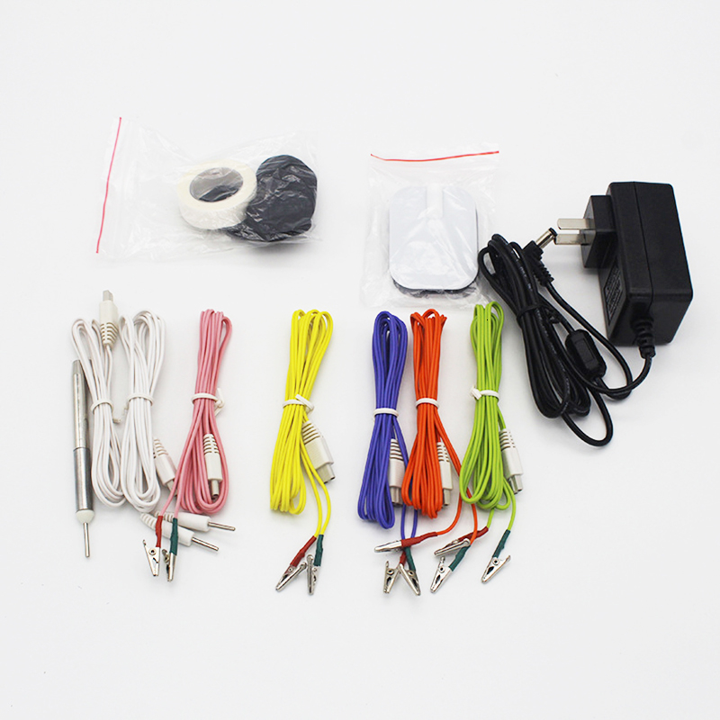KWD808-I Electric Acupuncture Stimulator Machine Electrical nerve muscle stimulator 6 Channels Output Patch Massager Care Y191203