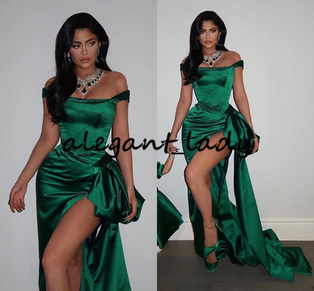 Emerald Green Mermaid Prom Formal Dresses 2020 Sexy Side Silt Off Shoulder Peplum Plus Size Evening Red Carpet Celebrity Dress, Silver
Emerald Green Mermaid Prom Formal Dresses 2020 Sexy Side Silt Off Shoulder Peplum Plus Size Evening Red Carpet Celebrity Dress, Silver