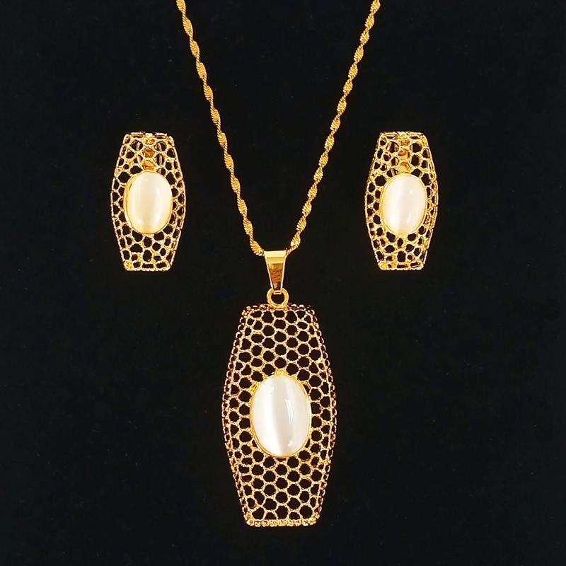 Earrings & Necklace Opal Gold Set With High Quality Long Drop For Women Jewelry Sets Sexy Girl Wedding Gift, As pic
Earrings & Necklace Opal Gold Set With High Quality Long Drop For Women Jewelry Sets Sexy Girl Wedding Gift, As pic