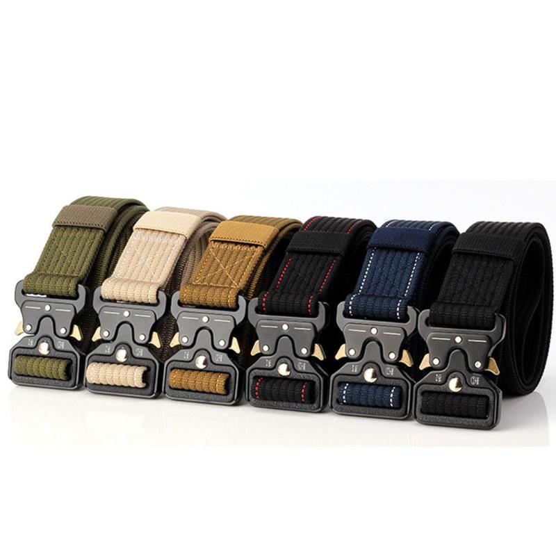 Tactical Belts Equipment Waist Straps Adjustable Men Women Training Belt Safety Zinc Alloy Buckle Combat Tactical Belt, Black
Tactical Belts Equipment Waist Straps Adjustable Men Women Training Belt Safety Zinc Alloy Buckle Combat Tactical Belt, Black