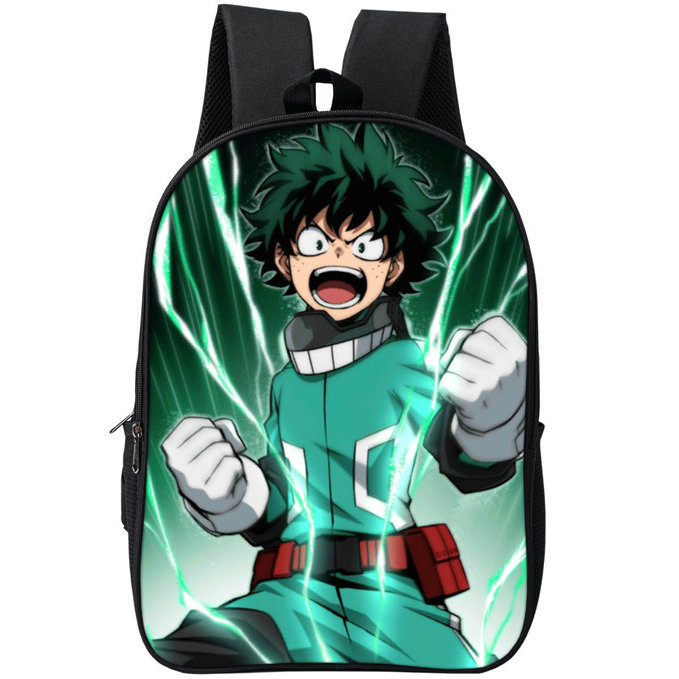 Izuku midoriya backpack My Hero Academia daypack Deku cartoon schoolbag Leisure print rucksack Sport school bag Outdoor day pack, Black
Izuku midoriya backpack My Hero Academia daypack Deku cartoon schoolbag Leisure print rucksack Sport school bag Outdoor day pack, Black