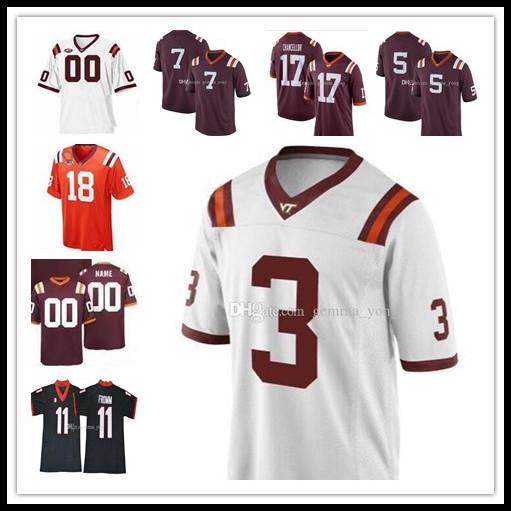 2019 Custom Virginia Tech Hokies College 11 Fuller 7 Vick 5 Taylor 17 Chancellor 25 Frank Beamer 2 Hendon Hooker Stitched Football Jerseys, Red
2019 Custom Virginia Tech Hokies College 11 Fuller 7 Vick 5 Taylor 17 Chancellor 25 Frank Beamer 2 Hendon Hooker Stitched Football Jerseys, Red