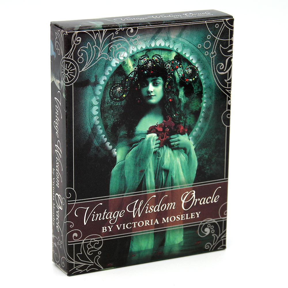 52pcs Tarot Cards Vintage Wisdom Oracle Card With English PDF Guidebook Creative Deck Game Divination Family Party Tarot Card
52pcs Tarot Cards Vintage Wisdom Oracle Card With English PDF Guidebook Creative Deck Game Divination Family Party Tarot Card