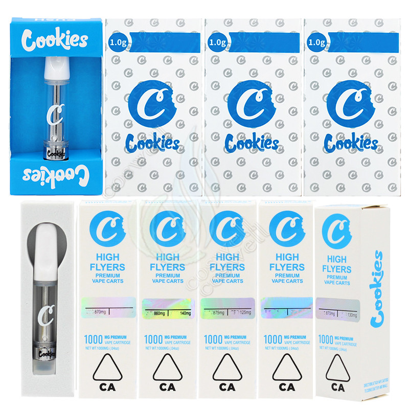 Cookies High Flyers PUSH Vape Carts Premium 1ml 0.8ml 1000mg Cartridges Vapor Pen Ceramic Coils Box Packaging e Cigarette Vaporizer Atomizer
Cookies High Flyers PUSH Vape Carts Premium 1ml 0.8ml 1000mg Cartridges Vapor Pen Ceramic Coils Box Packaging e Cigarette Vaporizer Atomizer
