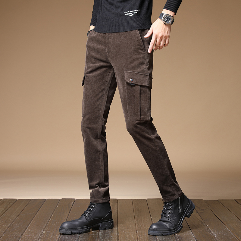 Free Shipping 2019 Men's Fall Winter Style Corduroy Elastic Waist Casual Pants Slim Feet Stretch Thin Striped Cargo Pants, Black
Free Shipping 2019 Men's Fall Winter Style Corduroy Elastic Waist Casual Pants Slim Feet Stretch Thin Striped Cargo Pants, Black