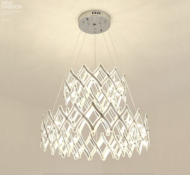 LED Postmodern Flexible Stainless Steel Gold Silver Suspension Luminaire Lampen Chandelier Lighting LED Lamp LED Light For Foyer MYY
LED Postmodern Flexible Stainless Steel Gold Silver Suspension Luminaire Lampen Chandelier Lighting LED Lamp LED Light For Foyer MYY