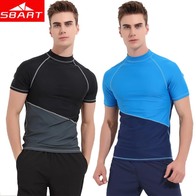 Sbart Real 2020 Men Rash Guard Quick-drying Short Sleeve Swimsuit Functional Diving Wind Surfing Surf Rashguard Mens Clothing
Sbart Real 2020 Men Rash Guard Quick-drying Short Sleeve Swimsuit Functional Diving Wind Surfing Surf Rashguard Mens Clothing