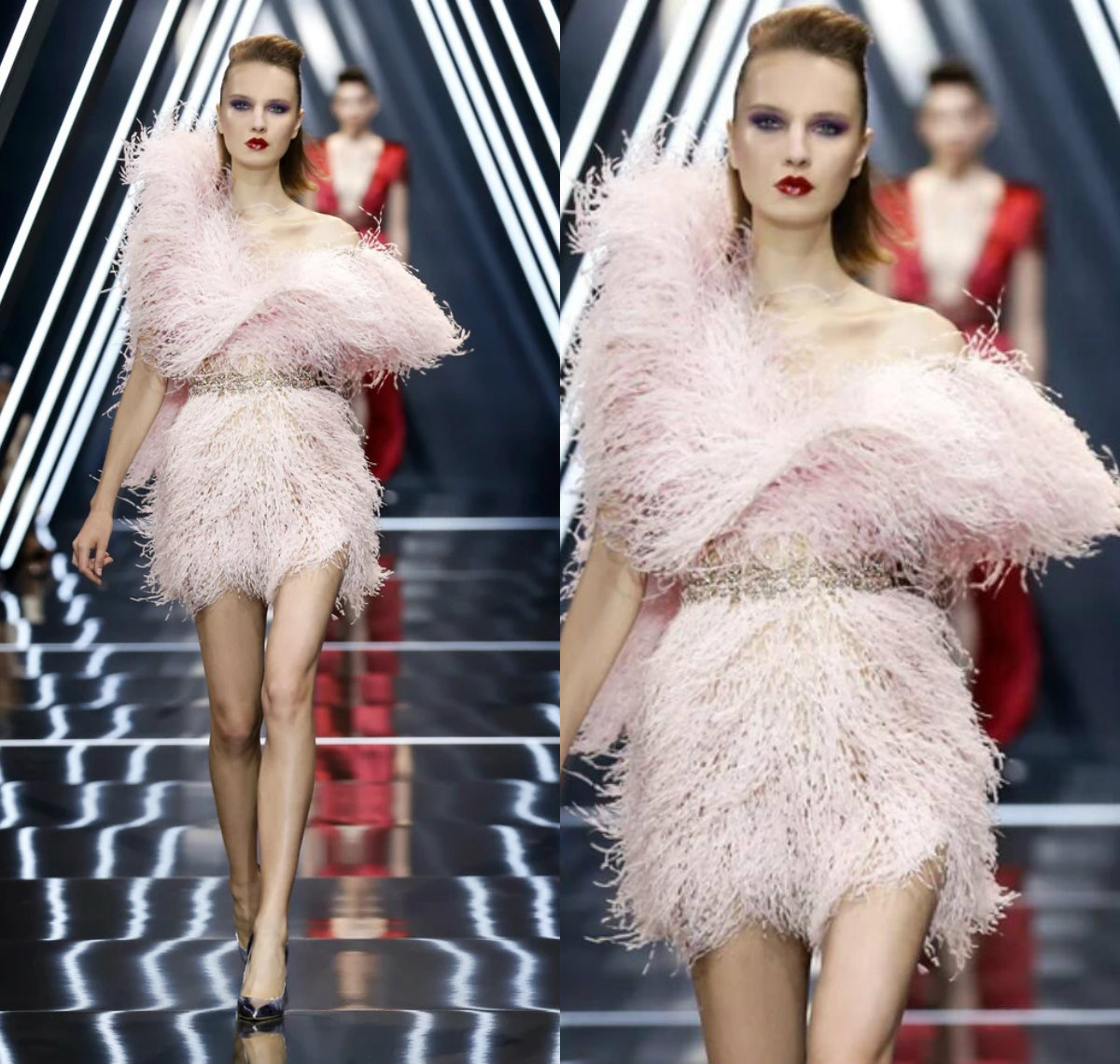 2020 Pink Feather Prom Dresses One Shoulder Sheath Beads Sequins Mini Cocktail Party Gowns Custom Made Sexy Evening Dress, Royal blue
2020 Pink Feather Prom Dresses One Shoulder Sheath Beads Sequins Mini Cocktail Party Gowns Custom Made Sexy Evening Dress, Royal blue