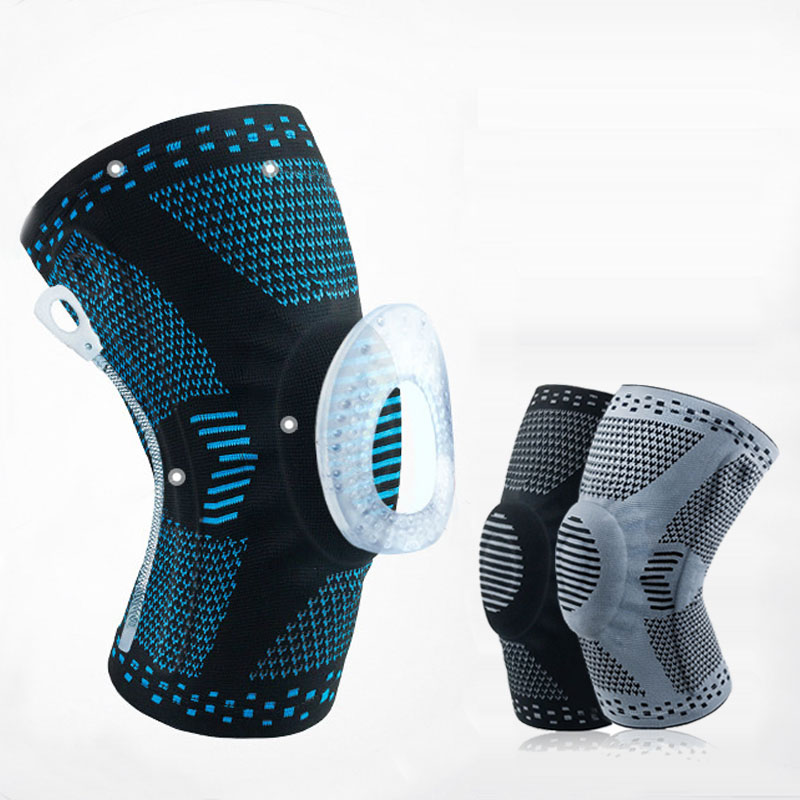 2 PCS Sport Basketball Running Knee Support Protect Weaving Knee Sleeves Spring Silicon Padded Protection Compression Pads, Hx45 blue 1 pcs
2 PCS Sport Basketball Running Knee Support Protect Weaving Knee Sleeves Spring Silicon Padded Protection Compression Pads, Hx45 blue 1 pcs