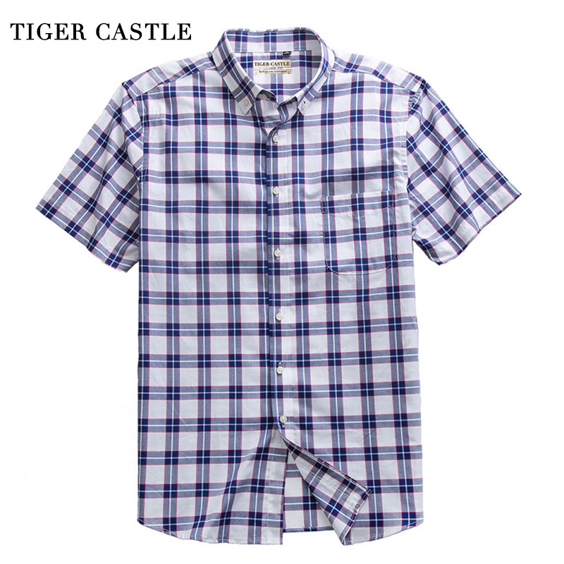 Summer 100% Cotton Breathable Mens Shirts Fashion Thin Short Sleeve Dress Shirt Blouse Male Slim Fit Plaid High Quality Shirt, 963
Summer 100% Cotton Breathable Mens Shirts Fashion Thin Short Sleeve Dress Shirt Blouse Male Slim Fit Plaid High Quality Shirt, 963