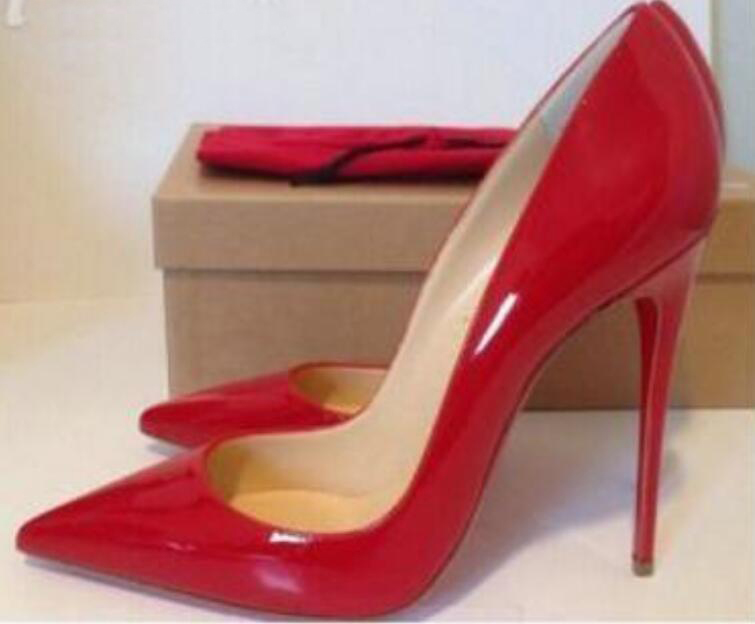 2020 New Women Shoes Red Bottoms High Heels Sexy Pointed Toe Red Sole 8cm 10cm 12cm Pumps Come With Logo dust bags Wedding shoes, Black
2020 New Women Shoes Red Bottoms High Heels Sexy Pointed Toe Red Sole 8cm 10cm 12cm Pumps Come With Logo dust bags Wedding shoes, Black