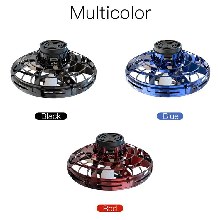 In Stock FlyNova UFO Spinner hand Flying Toy Kids Adult Portable Hand Flying 360° Rotating LED Lights Spinning Top Fingertip Toys B, Black
In Stock FlyNova UFO Spinner hand Flying Toy Kids Adult Portable Hand Flying 360° Rotating LED Lights Spinning Top Fingertip Toys B, Black