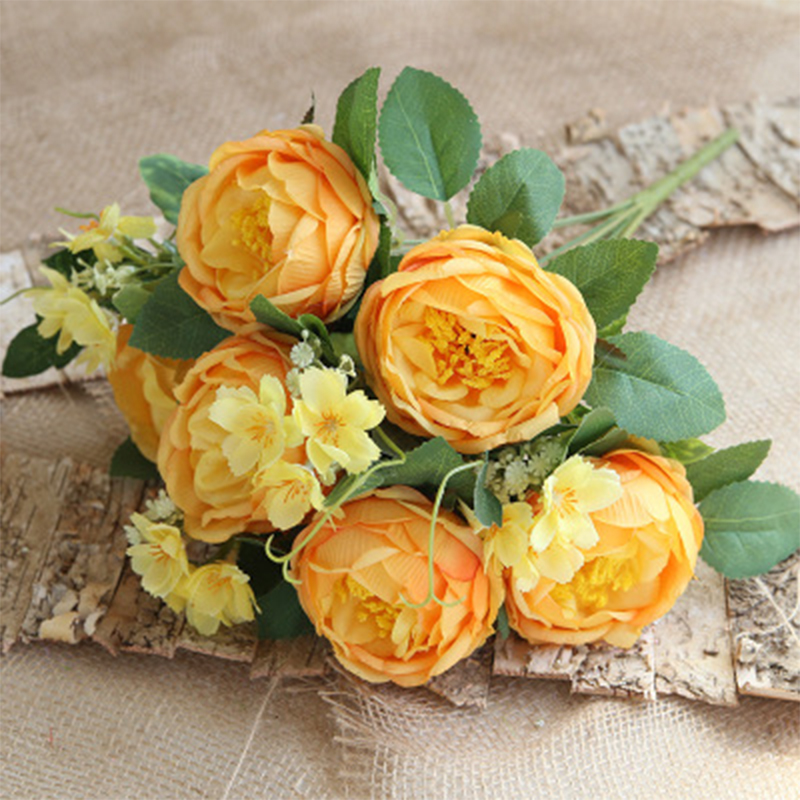 Silk Bouquet Peony Artificial Flower 10 Pieces Home Decoration Accessories Wedding Party Artificial Rose Flower, Blue
Silk Bouquet Peony Artificial Flower 10 Pieces Home Decoration Accessories Wedding Party Artificial Rose Flower, Blue