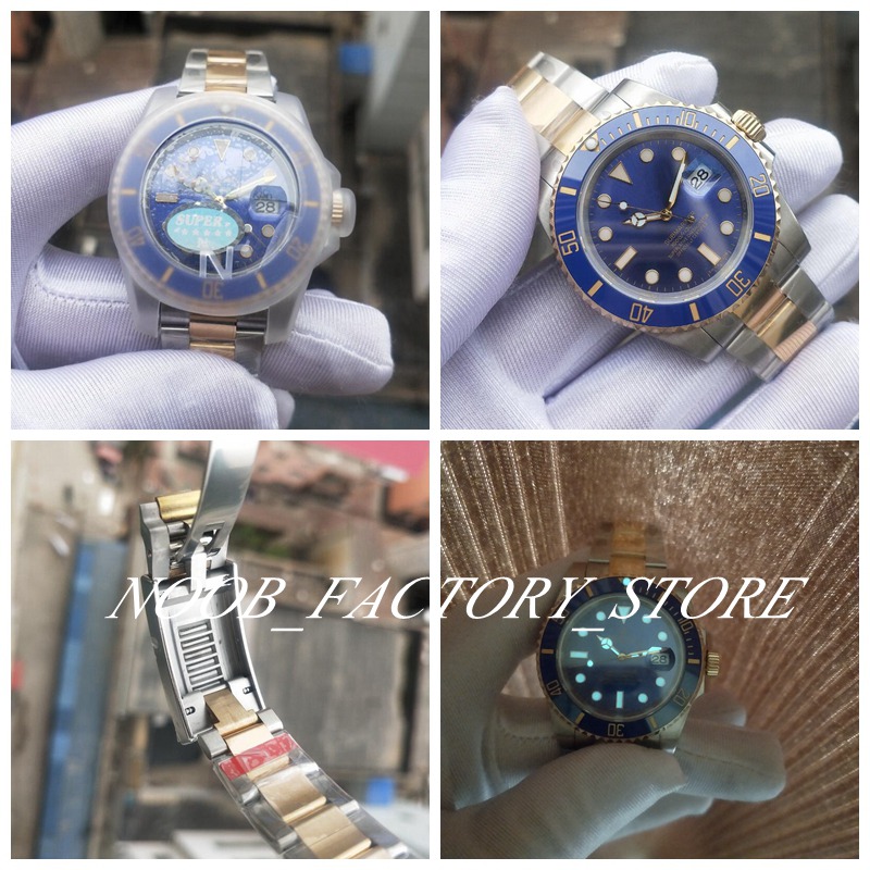 Super N Factory Blue Ceramic Bezel Men 18K Wrapped Gold Cal.3135 Automatic Movement 40MM 116613 116613LN Dive Swim Wristwatch Watch Watches, 01
Super N Factory Blue Ceramic Bezel Men 18K Wrapped Gold Cal.3135 Automatic Movement 40MM 116613 116613LN Dive Swim Wristwatch Watch Watches, 01