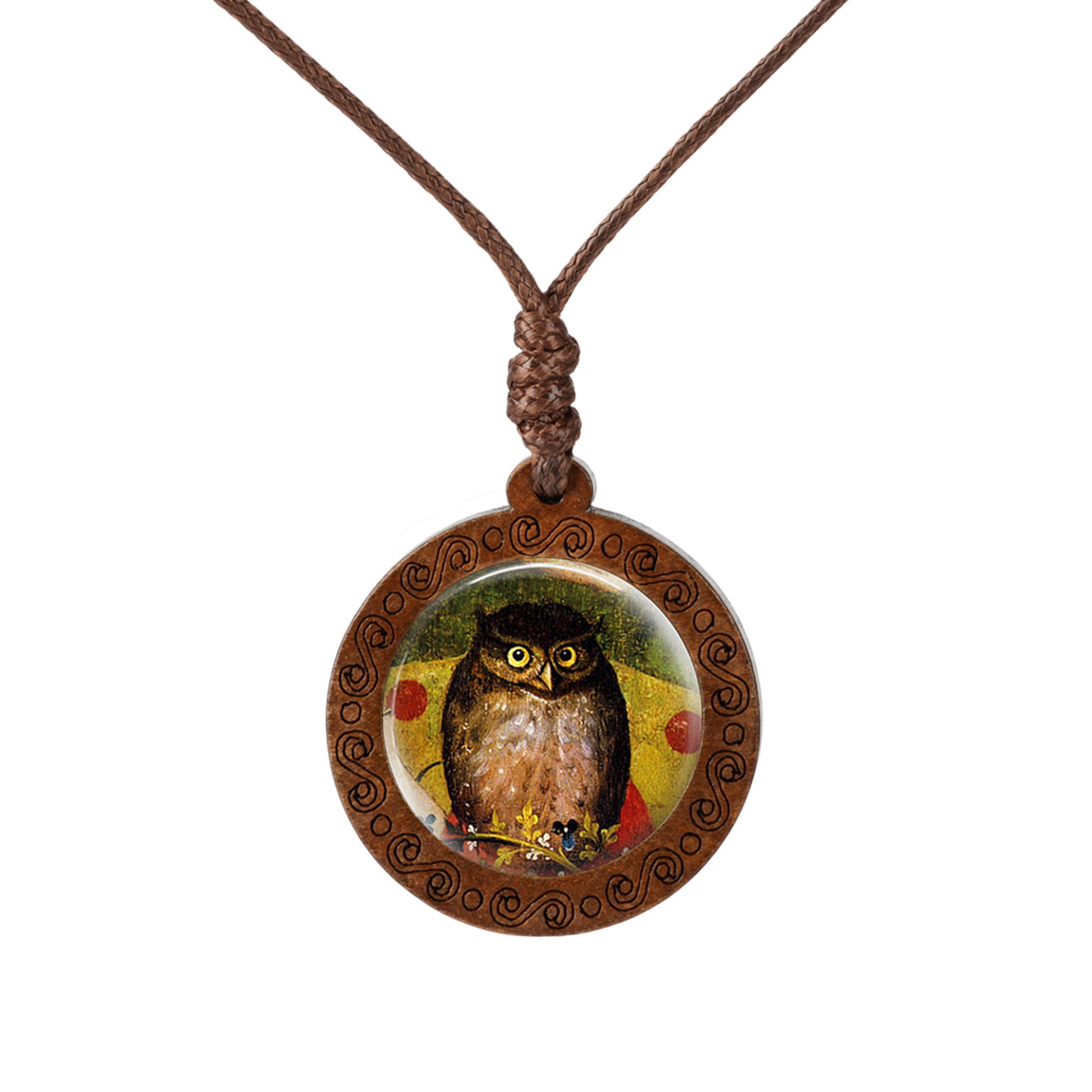 New Arrival, Fashion Vintage Cute Wooden Necklace With Owl, Glass Cabochon, Pendant, Handmade Necklaces, Women's Jewelry, Gift
New Arrival, Fashion Vintage Cute Wooden Necklace With Owl, Glass Cabochon, Pendant, Handmade Necklaces, Women's Jewelry, Gift
