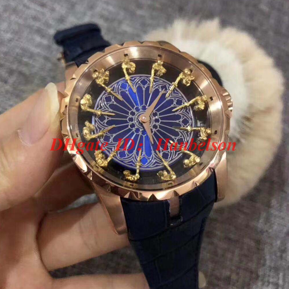 Knights of the Round Table watches montre de luxe automatic watch Leather strap folding buckle
Knights of the Round Table watches montre de luxe automatic watch Leather strap folding buckle